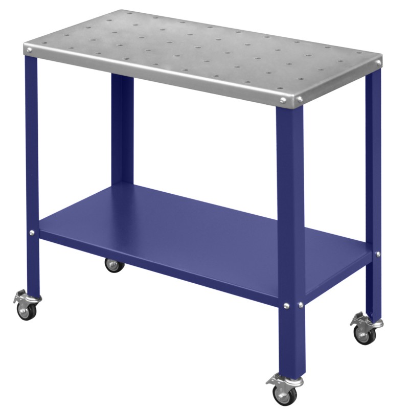Mesa de trabajo móvil para soldadura, cerrajería y montaje ST915 (capacidad de carga: 540 kg)