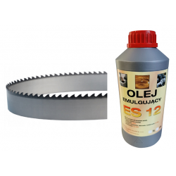 Kit de inicio: sierra de cinta bimetálica 27x0,9x2455 + aceite emulsionante ES-12 1 l