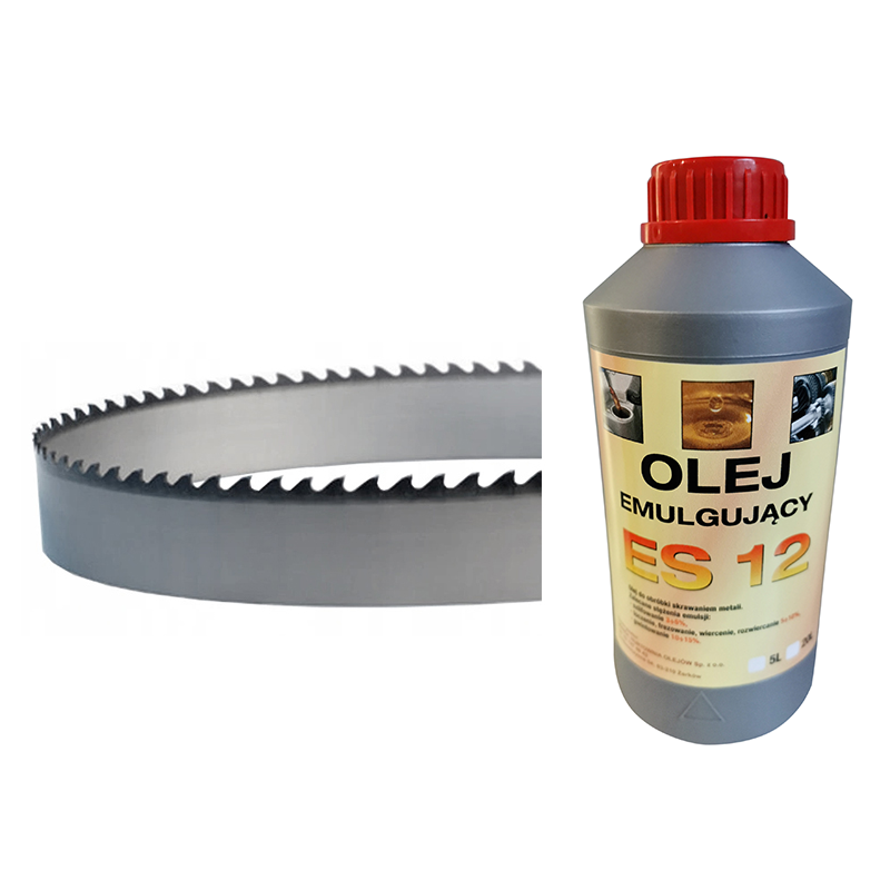 Kit de inicio: sierra de cinta bimetálica 27x0,9x2455 + aceite emulsionante ES-12 1 l