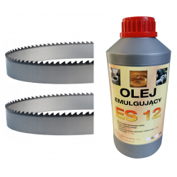 Kit de inicio: 2 sierras de cinta bimetálicas 27x0,9x2715 + aceite emulsionante ES-12 1 l