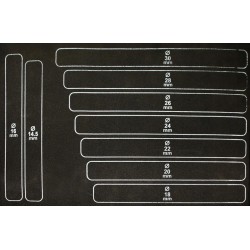 Juego de brocas para metal con cono MK2 y MK3, 14,5-30 mm, HSS