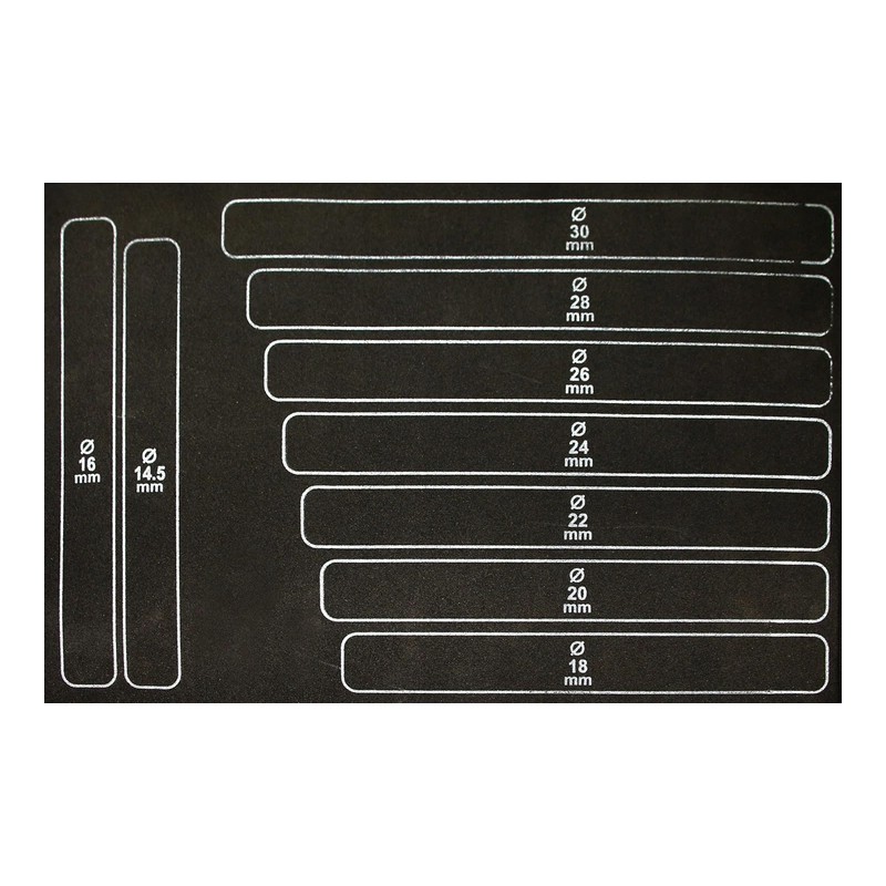 Juego de brocas para metal con cono MK2 y MK3, 14,5-30 mm, HSS