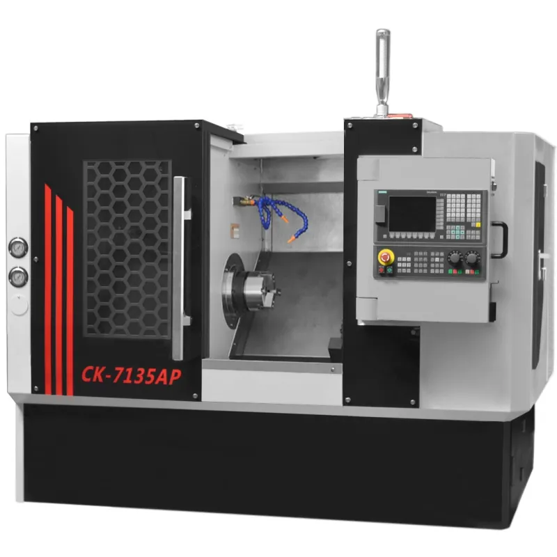 Torno CNC CK7135AP con bancada inclinada