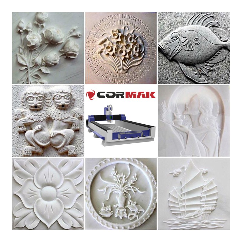Fresadora CNC CORMAK M1530 para madera y piedra