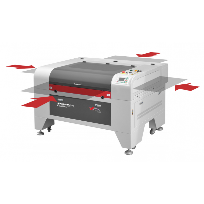 CORMAK - Ploter laserowy grawerka Laser LC1390Z  WiFi