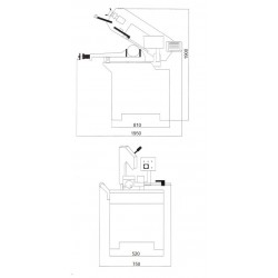 CORMAK - Przecinarka taśmowa CORMAK BS260G
