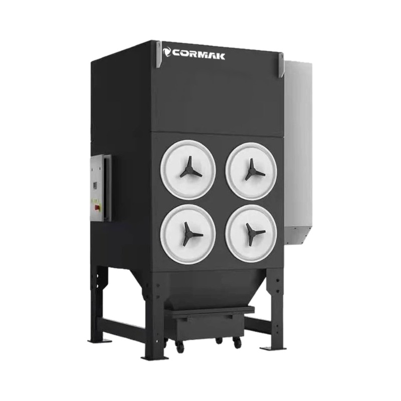 Sistema industrial de extracción de humos y polvo TODC-4L