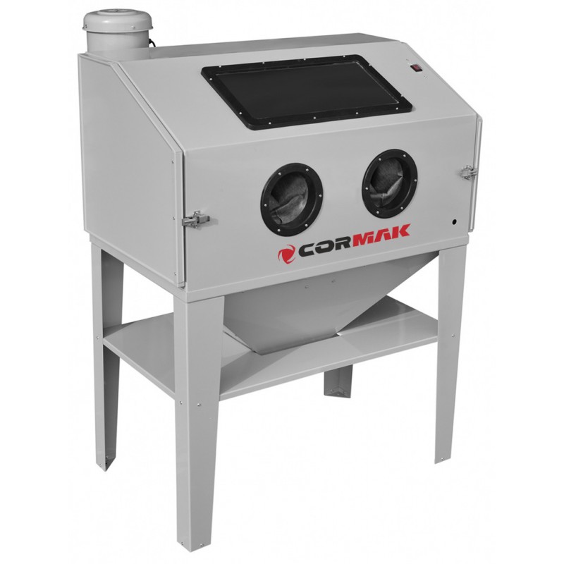 CORMAK - Piaskarka kabinowa 350 L
