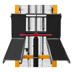 Transpaleta de mástil P716 (capacidad de carga de 700 kg, altura de elevación de 1600 mm)