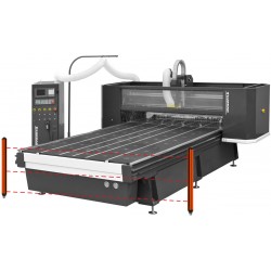 Fresadora CNC CORMAK C2030 IND (2000 x 3000) + mesa híbrida