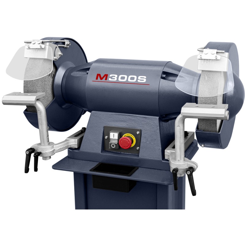 Lijadora industrial de doble disco CORMAK M300S con base
