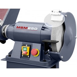Lijadora industrial multifunción de cinta y disco CORMAK MSM250 con base