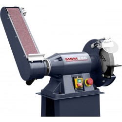 Lijadora industrial multifunción de cinta y disco CORMAK MSM250 con base