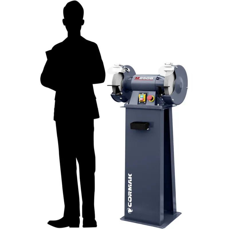 Lijadora industrial de doble disco M200S con base