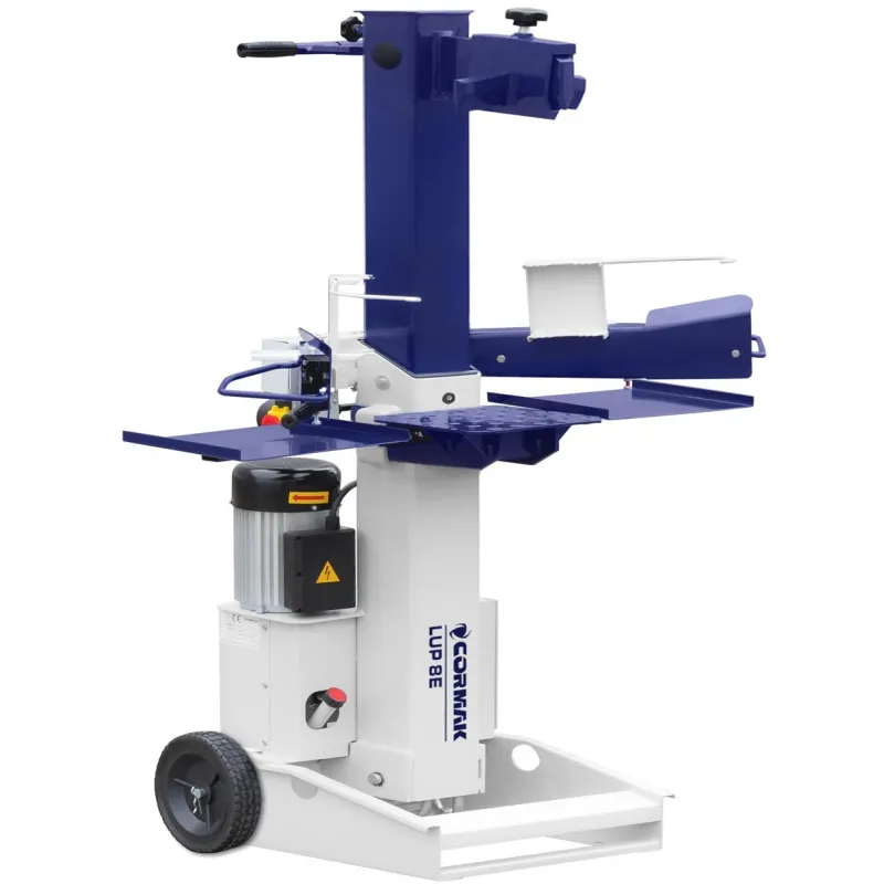 Cortadora de leña de 8 toneladas LUP8E 230 V + cuña en cruz - ¡Oferta especial!