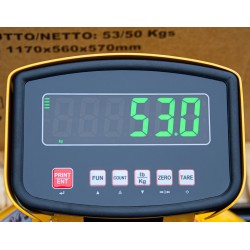 CORMAK- Wózek paletowy z wagą elektroniczną CORMAK SPC550 2 tony