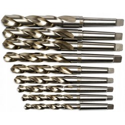 Juego de brocas rectificadas, 9 unidades, 14,5-30 mm