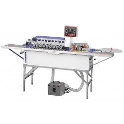 Chapadora fija, chapadora para tableros de muebles CORMAK EBM120 con sistema de extracción + cola ¡OFERTA!
