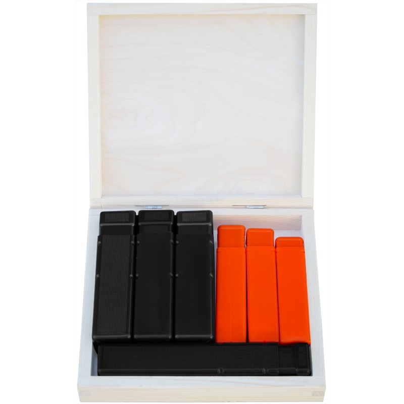 Juego de cuchillas para torno 20x20, 7 unidades + plaquitas