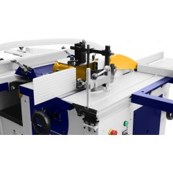 Máquina multifunción CORMAK CMS260 5 en 1: sierra, cepilladora, regruesadora, fresadora y taladradora