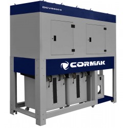 Aspirador industrial de polvo y virutas de madera CORMAK DCV6500TC VIBER | Fabricante CORMAK