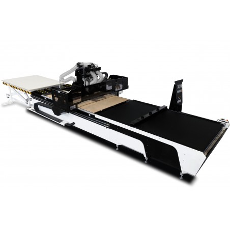 Centro de mecanizado y fresadora CNC Cormak NST2131129A: CARGA/DESCARGA