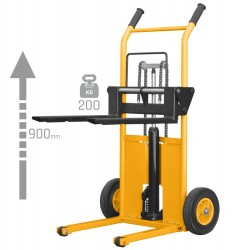 Carro de transporte WLTB (capacidad de carga de 200 kg, altura de elevación de 900 mm)