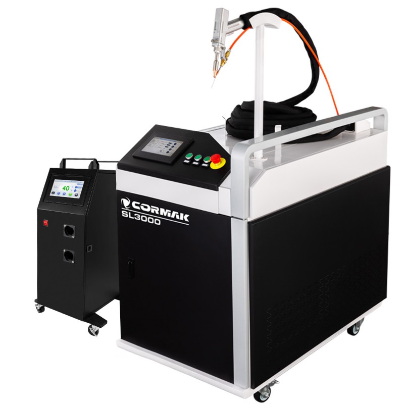 Soldadora láser de 3000 W CORMAK SL3000 3 en 1