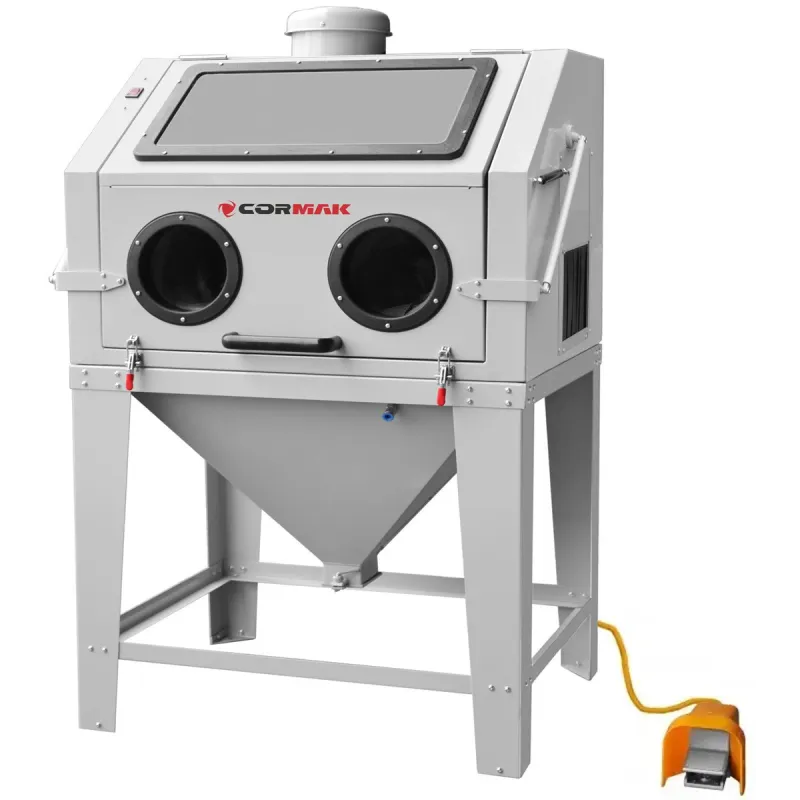 Arenadora con cabina de 350 l - apertura superior, para perfiles KDP350TOPPLUS + sistema de extracción DC15