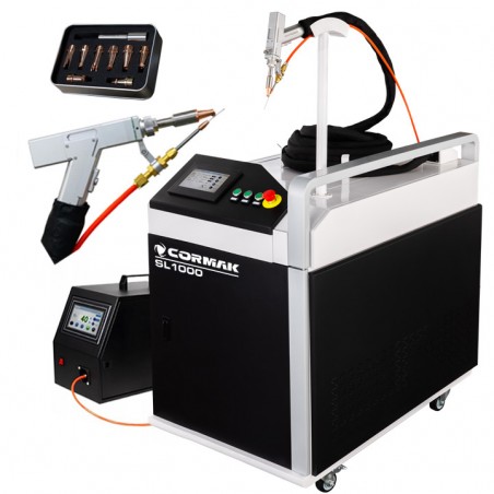 Soldadora láser de 1000 W CORMAK SL1000 3 en 1