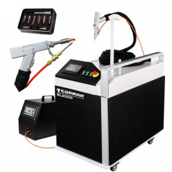 Soldadora láser de 2000 W CORMAK SL2000 3 en 1