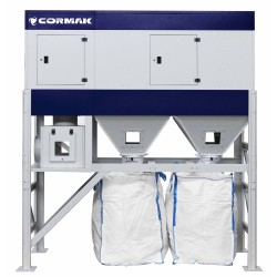 Aspirador industrial para polvo y virutas de madera CORMAK SCV15000TC VIBER BIG-BAG | Fabricante CORMAK