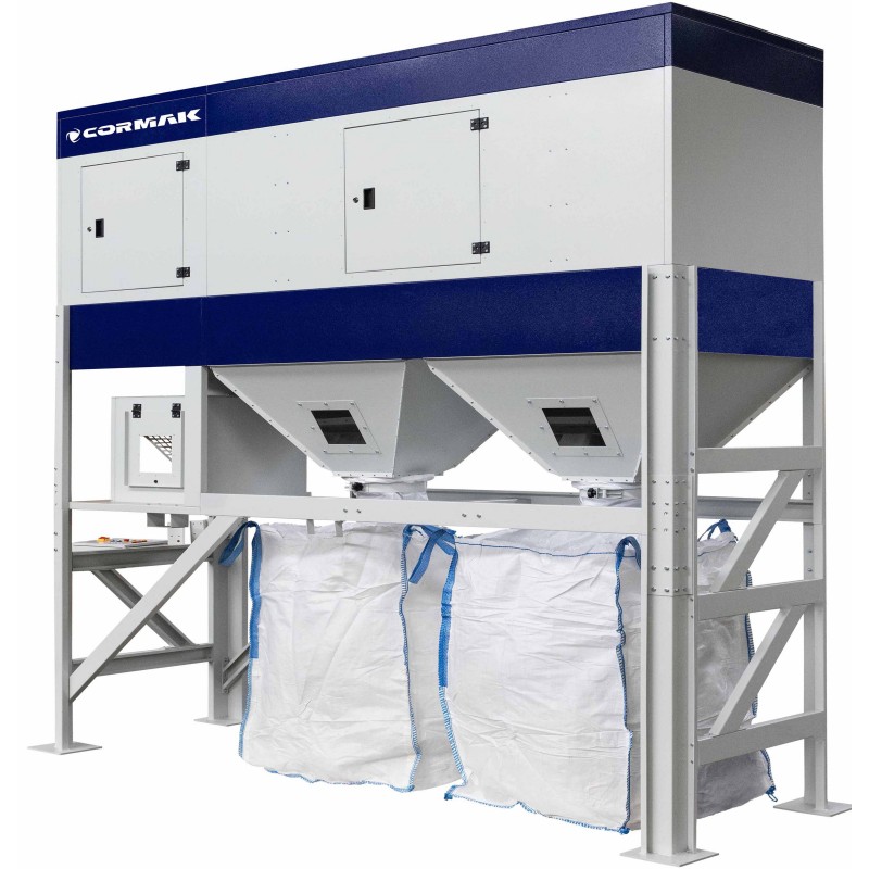 Aspirador industrial para polvo y virutas de madera CORMAK SCV15000TC VIBER BIG-BAG | Fabricante CORMAK