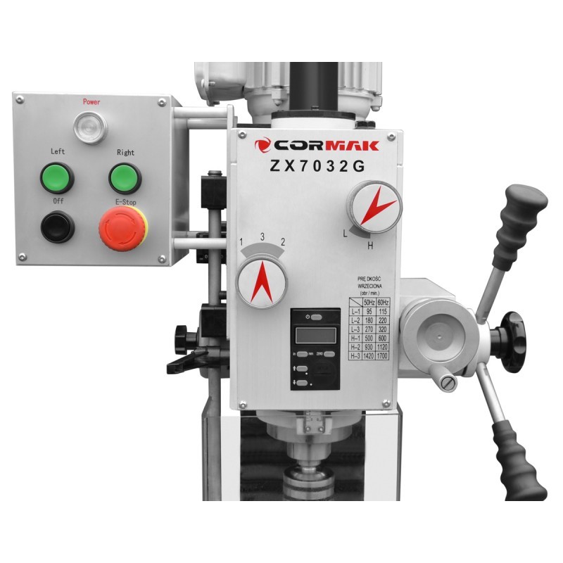 Fresadora-taladradora CORMAK ZX7032G 400V | Fabricante CORMAK