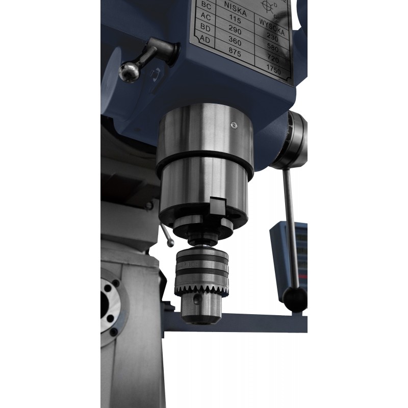 Fresadora-taladradora CORMAK ZX 7550 CW | Fabricante CORMAK