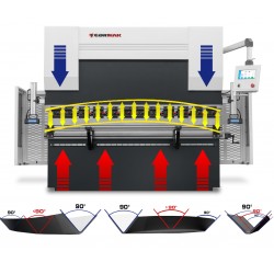 Plegadora hidráulica CORMAK CNC SERVO EURO PB 200x4000