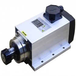Husillo eléctrico CNC HQD de 5,5 kW, ER32, 18 000 rpm