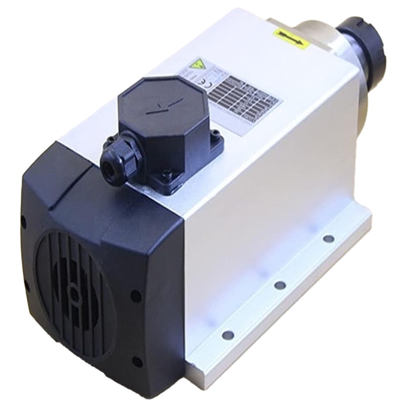 Husillo eléctrico CNC HQD de 5,5 kW, ER32, 18 000 rpm