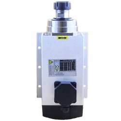 Husillo eléctrico CNC HQD de 5,5 kW, ER32, 18 000 rpm