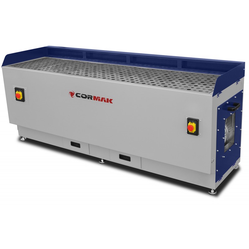 Mesa de lijado con sistema de aspiración DT2000M para madera y metal
