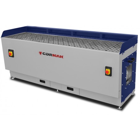 Mesa de lijado con sistema de aspiración DT2000M para madera y metal