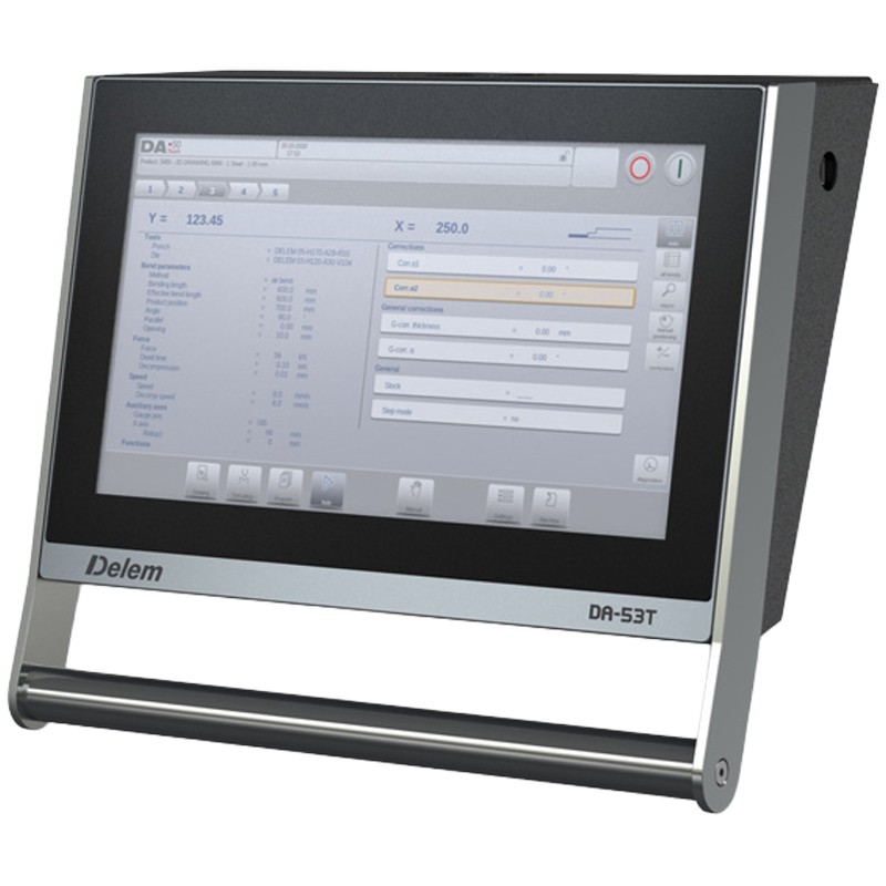 Plegadora hidráulica CORMAK CNC ULTIMATE 4+1 200×3200 DA-53TX
