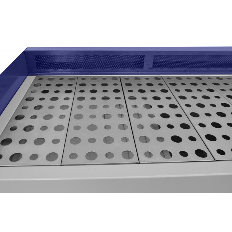 Mesa de lijado con sistema de aspiración DT2200M para metal