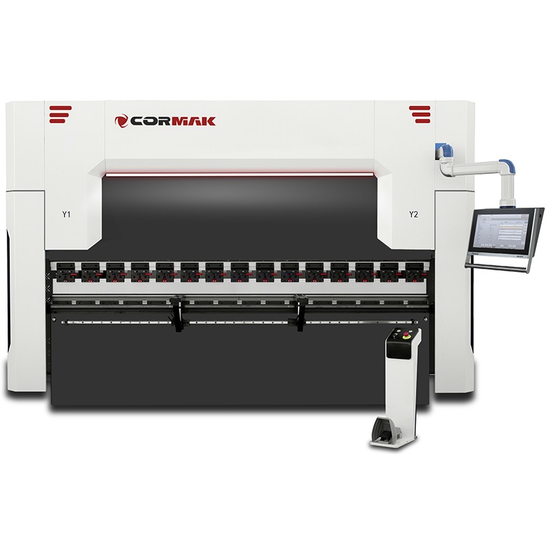 Prensa plegadora hidráulica CORMAK CNC ULTIMATE 4+1 63×3200 DA-53TX