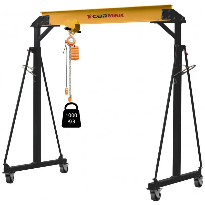 Grúa de pórtico de 1 tonelada PK1 + Kit de ampliación