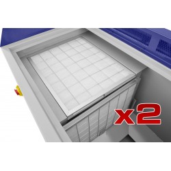 Mesa de lijado con sistema de aspiración DT1500M para metal
