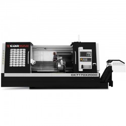 TORNO CNC CK7160X3000 CON MANDRIL HIDRÁULICO DE 12 HERRAMIENTAS Y CONTROL SIEMENS SINUMERIK 808D