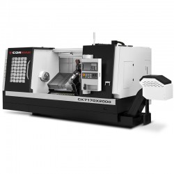 TORNO CNC CK7160X3000 CON MANDRIL HIDRÁULICO DE 12 HERRAMIENTAS Y CONTROL SIEMENS SINUMERIK 808D