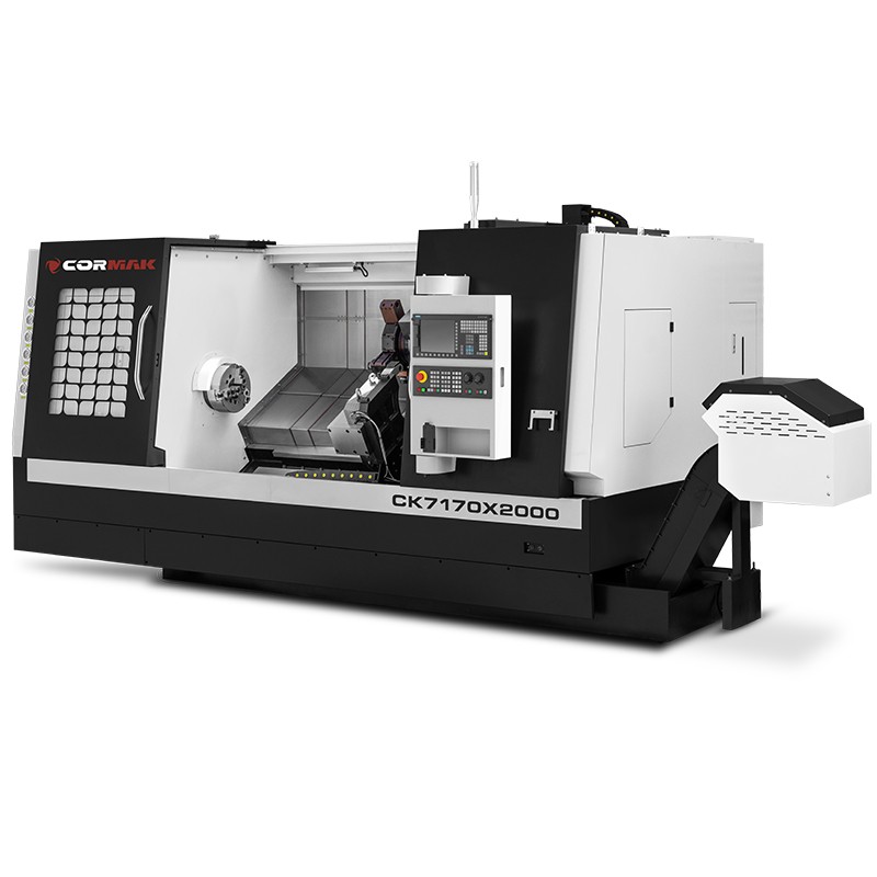 TORNO CNC CK7160X3000 CON MANDRIL HIDRÁULICO DE 12 HERRAMIENTAS Y CONTROL SIEMENS SINUMERIK 808D