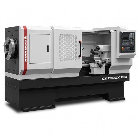 TORNO CNC PARA TUBOS CORMAK CKT800x3000, PASO DE HUSILLO DE 190 MM, SIEMENS SINUMERIK